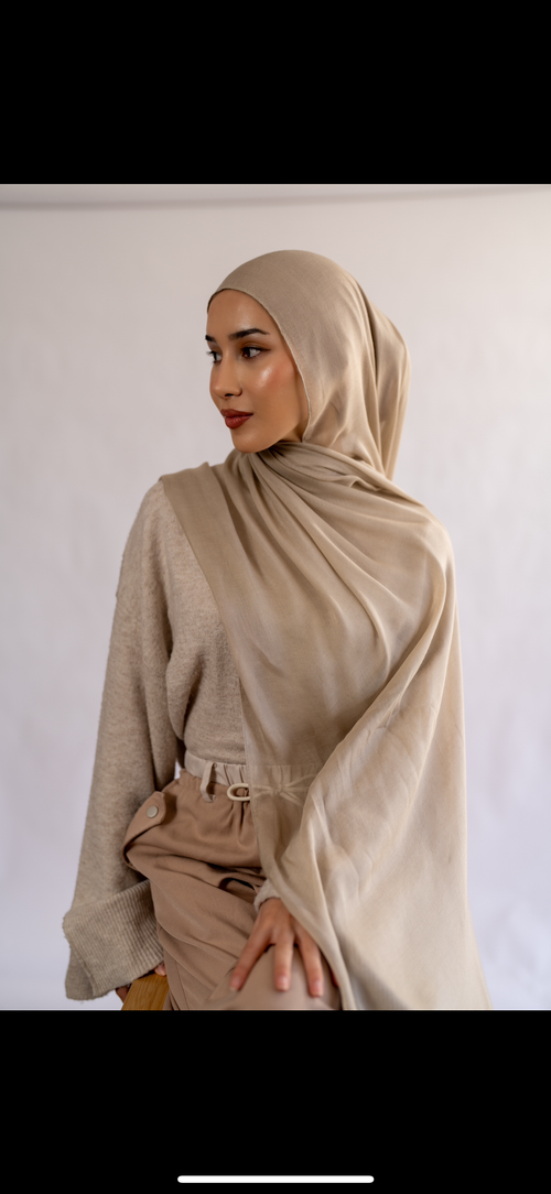 Vintage modal shawl
