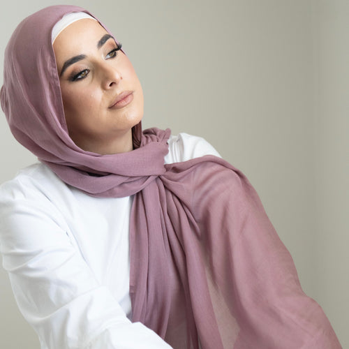 Viscose cotton (mauve)
