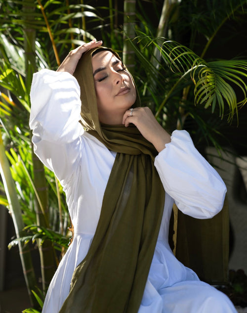 Viscose cotton (forest green)