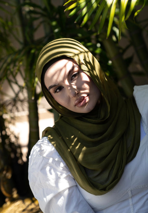 Viscose cotton (forest green)